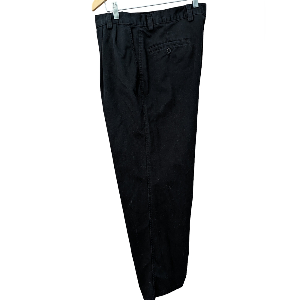 Vintage Men's 34 x 30 Black Twill Dockers